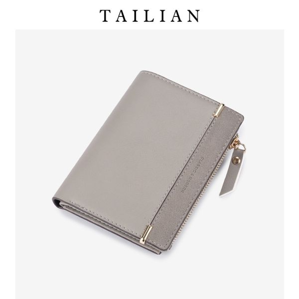 

tailian short wallet 20% off in autumn and winter, Black