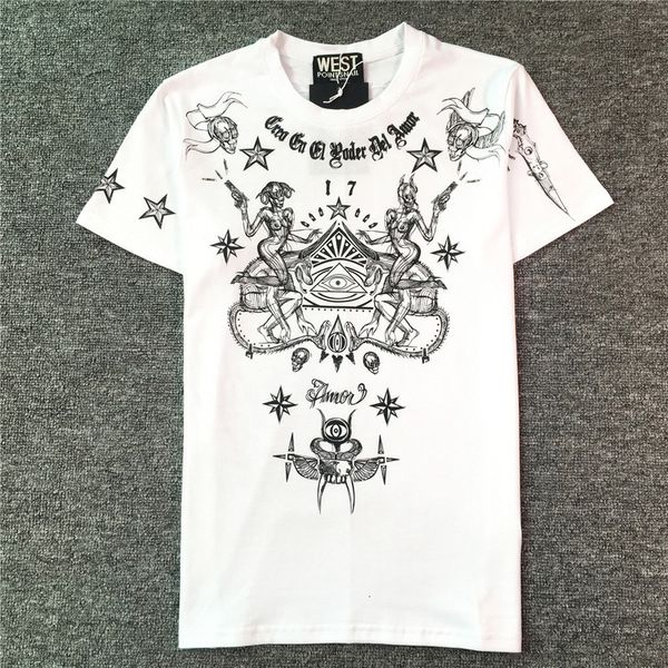 

2021 new arrival sell warm tshirt o-neck casual cotton t-shirt brand clothes summer t-shirts short fashion printing fojf, White