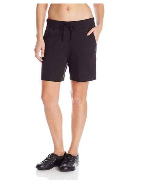 

women's shorts 2021 summer knitted medium waist casual pants, White;black