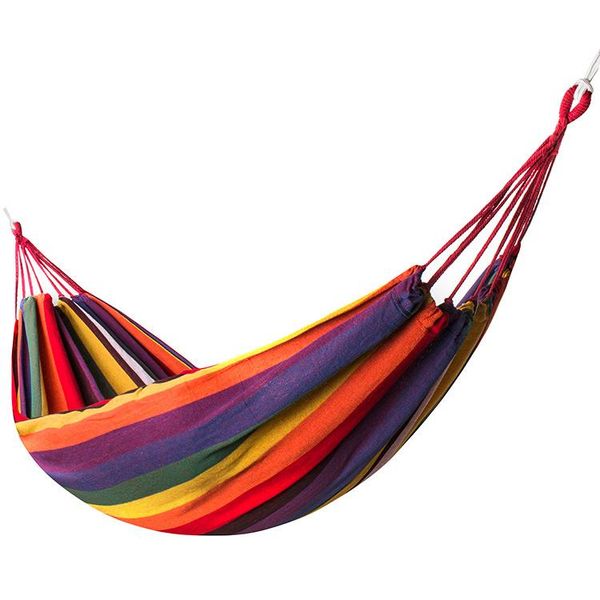 

outdoor games & activities 2021 wholesale swing camping leisure hammock for goods