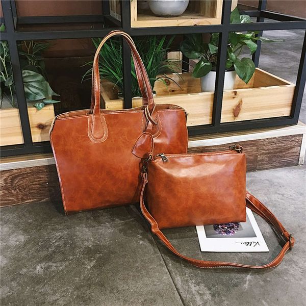 

hbp big new fashion trendy messenger versatile boston pu leather women's bag large capacity handbag