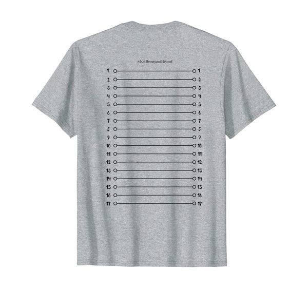 

length check t-shirt - kat beauty and beyond, White;black