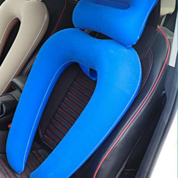

pillow inflatable cushion travel waist folding pvc lumbar car supplies f8124