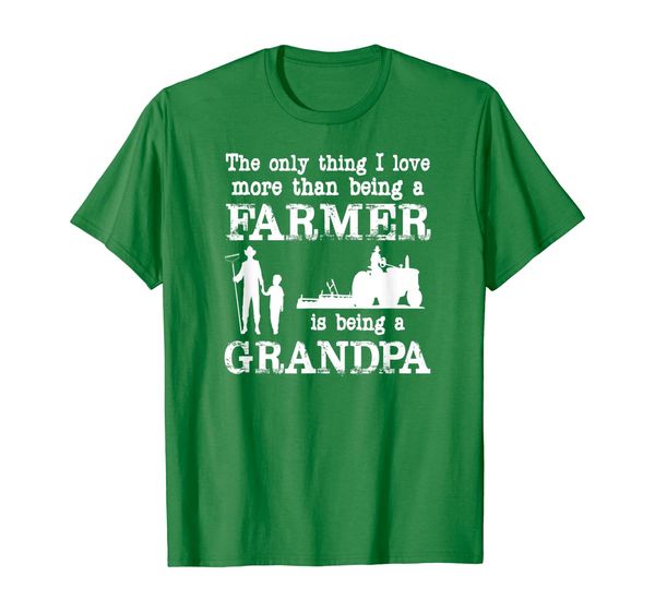 

Love Being a Grandpa" Funny Farmer T-shirt for Father' Day, Mainly pictures