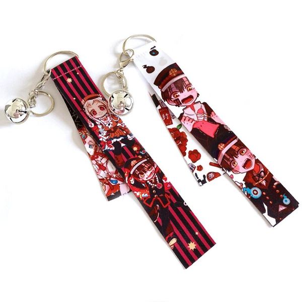 

keychains anime toilet-bound acrylic keychain toilet bound jibaku shounen hanako kun pendant keyrings portachiavi llaveros, Silver