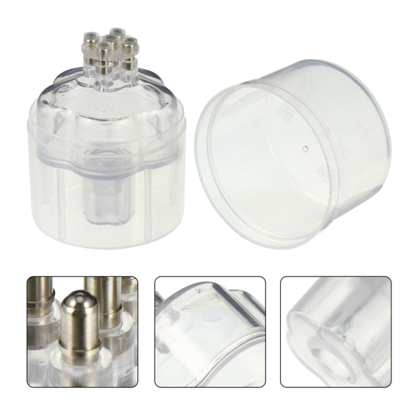 

storage bottles & jars empty roller bottle hair growth serum oil applicator for scalp care massage comb