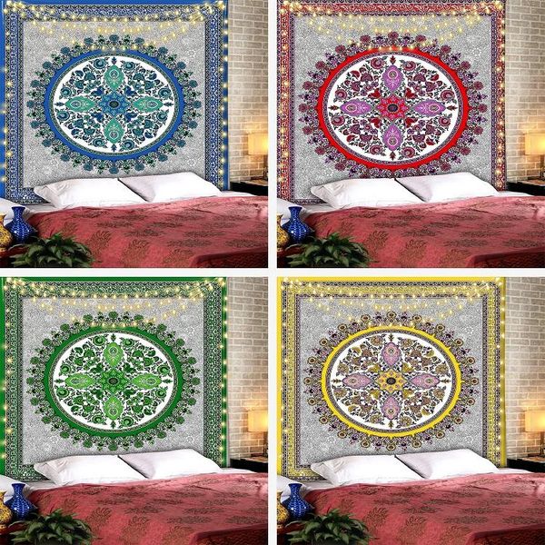 

tapestries 100% polyester mandala tapestry dormitory room decoration home bedroom ornaments