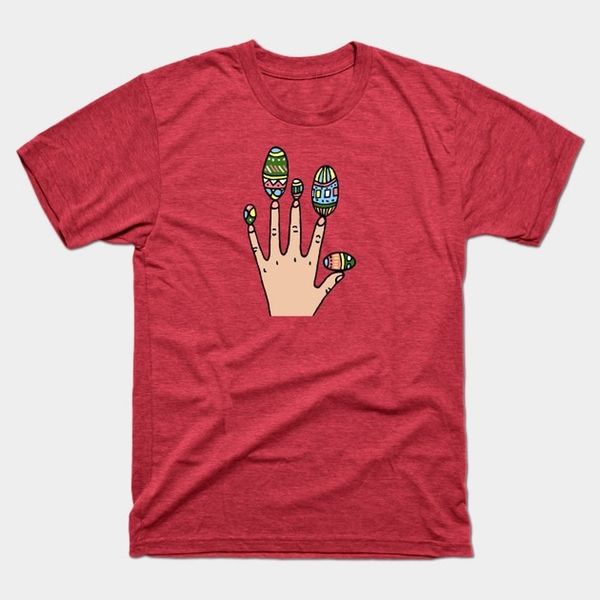 

2010 new easter egg t-shirt loose plus size short sleeves, White