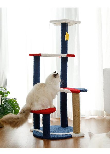 

cat beds & furniture sisal climbing frame space litter tree one-piece large multi-layer toy supplies