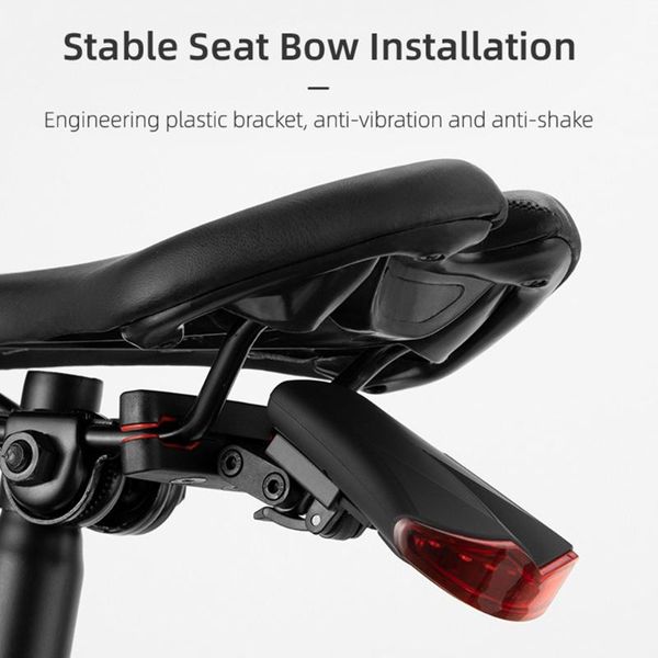 

bike lights safety warning bicycle rear light wireless remote control tail accessories