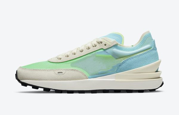 

ldwaffle one scream green men women running shoe with box 2021 waffle active fuchsia sports shoes basketball sneakers size us4-us11