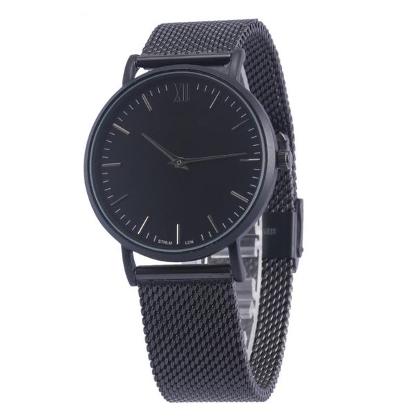 

wristwatches 2021 brand casual quartz watch fashion couple mesh belt bussiness for boy girls gift wristwatch, Slivery;brown