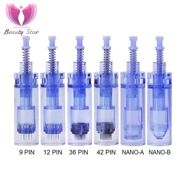 

10/50pcs needle cartridge bayonet for derma pen dr pen a1 nano / 9 /12/ 36/ 42 pin/ nano cartridge dr. pen tattoo micro