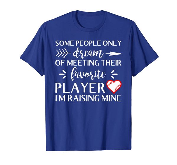 

i'm raising mine - funny baseball t-shirt, White;black