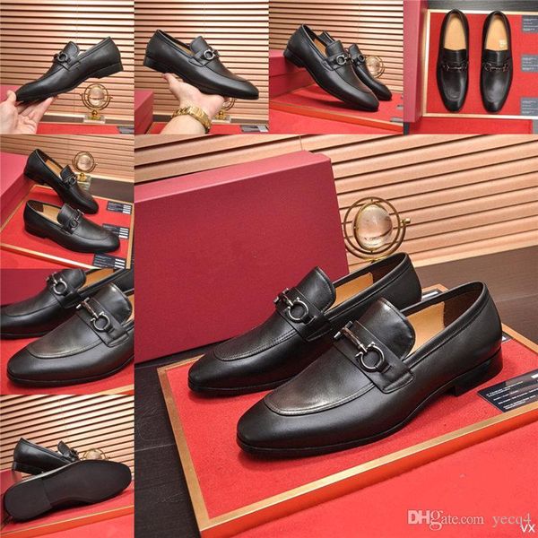 

men formal shoes new business sneakers brand wedding luxury dress shoes men new footwear black fashion design leather men's shoes 38-45