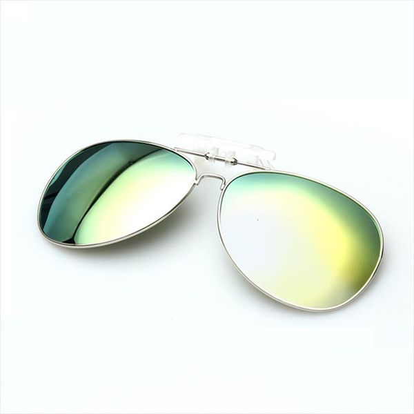 

Mens Polarized Clip On Sunglasses Men Women Pilot Sun Glasses Uv400 Myopia Eyeglasses Night Driving, White;black