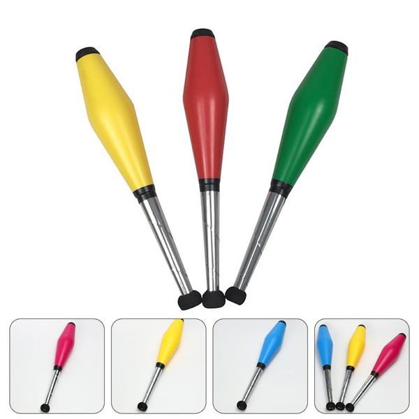

trekking poles 3pcs reliable juggling sticks kids toys festival stage props (random color)