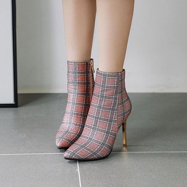 

boots big size women shoes ankle for ladies woman winter spell color stripe, Black