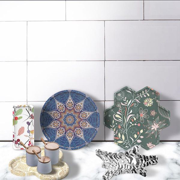 

kitchen storage & organization casting mold silicone dishes fruit tea tray with rised rim soft diy baking pan for chocolate decor ts
