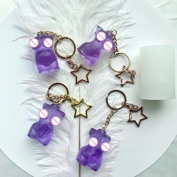 

craft tools d2td 3d female model keychain epoxy resin mold pendant casting silicone mould diy crafts jewelry home decorations