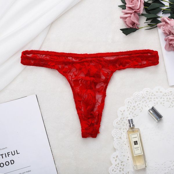 

2019 new collection fashion intimates full lace men's charming gentlemen's underwear lingerie red wholesale # j05, Black;white