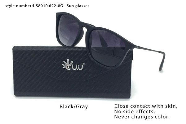 

fashion sunglasses beautiful sunglasses uv380 anti-uv close to the skin comfortable to wear no side effects no discoloration, White;black
