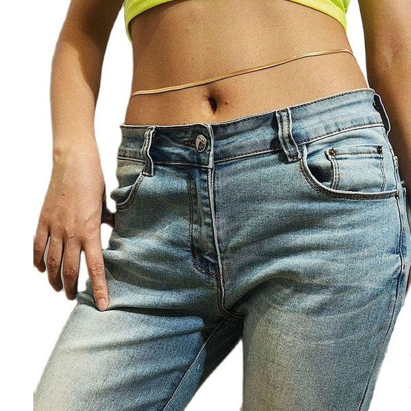 

belts sliver gold chain for women dress waist belt female metal thin waistband clothes accessories, Black;brown