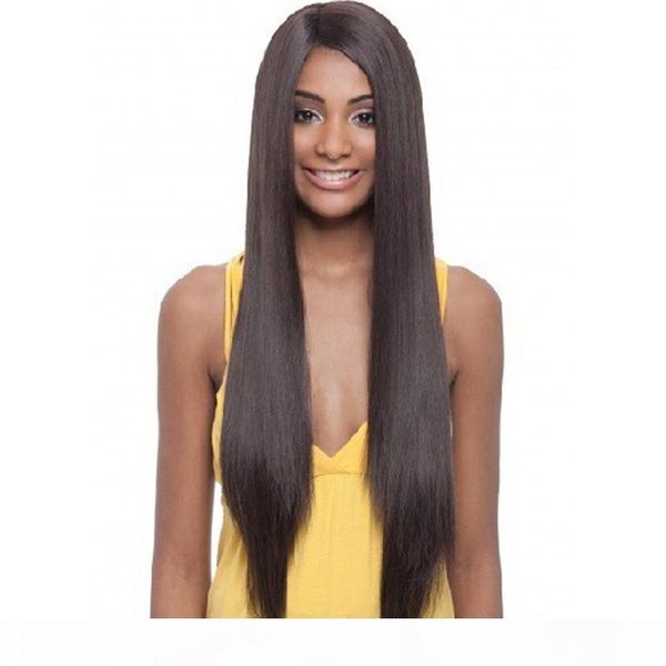 

full lace wigs silk 5.5 * 5.5 cordon of brazil wig wavelength body is full of my hair braided and human babies virgin hair 100% kabell, Black;brown