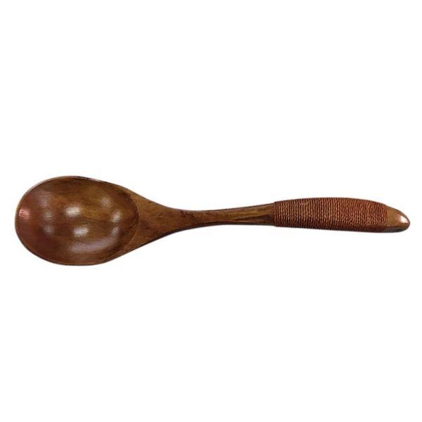 

wooden spoon bamboo kitchen cooking utensil tool soup teaspoon catering new