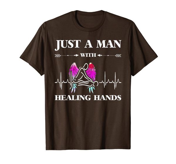 

Just a man with healing hands Heartbeat lover gift, T-Shirt, Mainly pictures
