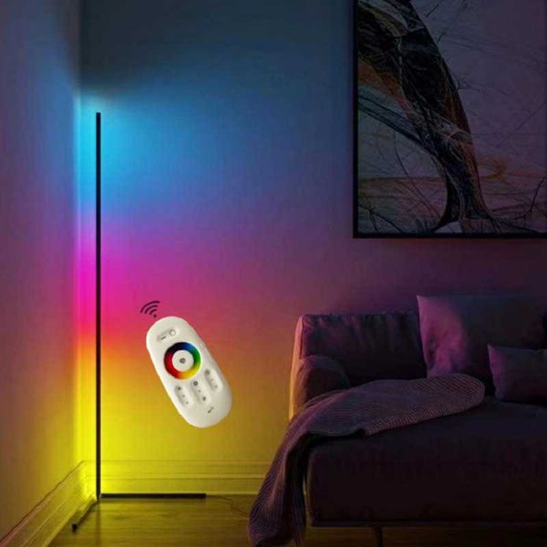 

floor lamps modern led light for bedroom living room lamp rgb colorful home decor indoor lighting standing