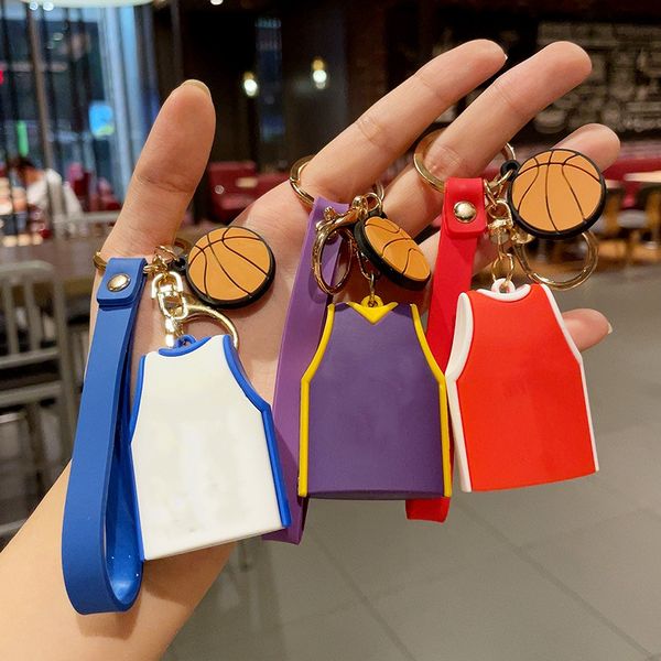 

fashion accessories cute cartoon star jersey keychain bag pendant, Silver