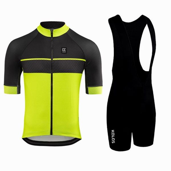 

racing sets kalas professio summer cycling jerseys set completini ciclismo bicycle bib gel shorts mtb road bike maillot clothing kit, Black;blue