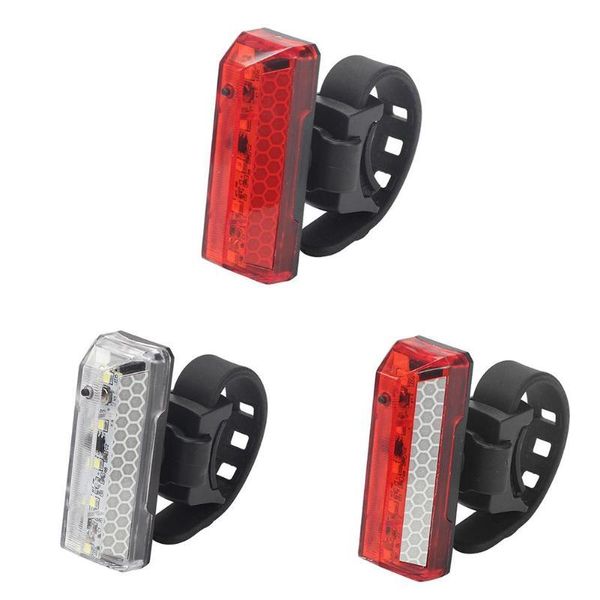 

bike lights bikein led bicycle taillight usb rechargeable rear safety warning lamp