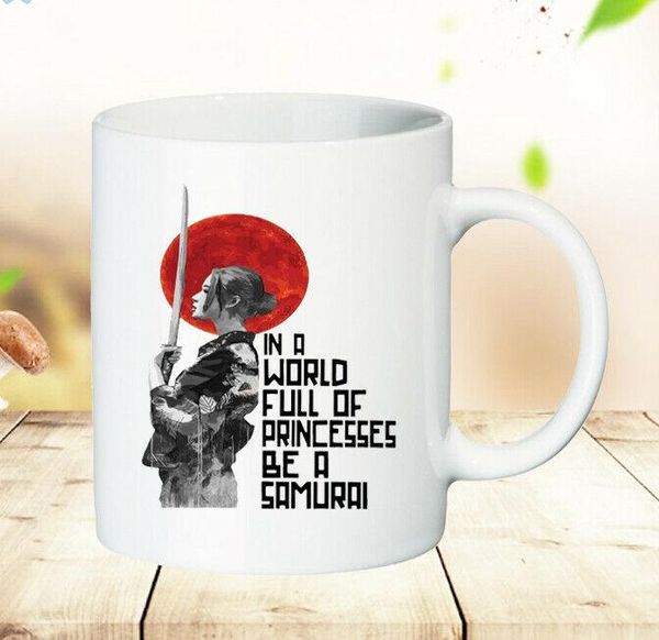 

mugs details about Â in a world full of princesses be samurai coffee mug