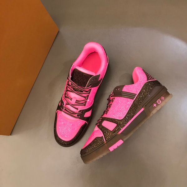 

.leather loafers muller slipper mens shoes with buckle fashion men princetown slippers ladies casual mules flats 35-45 q2, Red;white