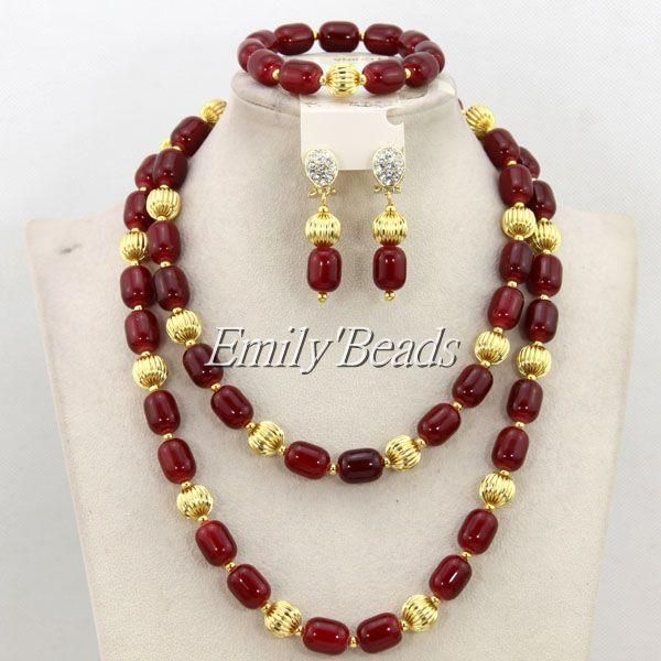 

earrings & necklace 2021 coral jewelry set african costume sets fashion wedding&party cj420, Silver