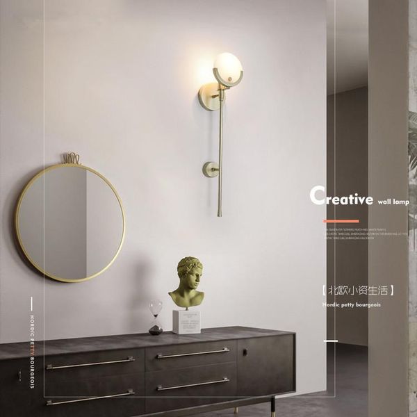 

nordic decoration home crystal wall lights rope bedroom light dining room bedside bedroom bedside wall lamp