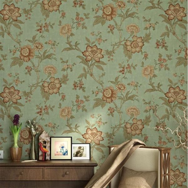 

wallpapers youman 3d wallpaper garden flowers and birds style bedroom living room tv background wall non-woven