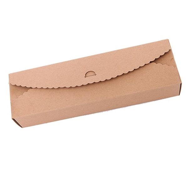 

gift wrap 30pcs/lot natural kraft paper packaging box handmade soap wedding favors candy long
