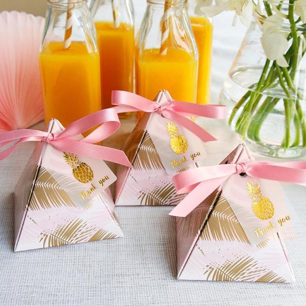

gift wrap glorystar 20pcs pineapple leaf wedding candy box