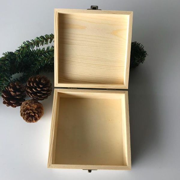 

gift wrap christmas decorations eve box wooden carving creative xmas tree