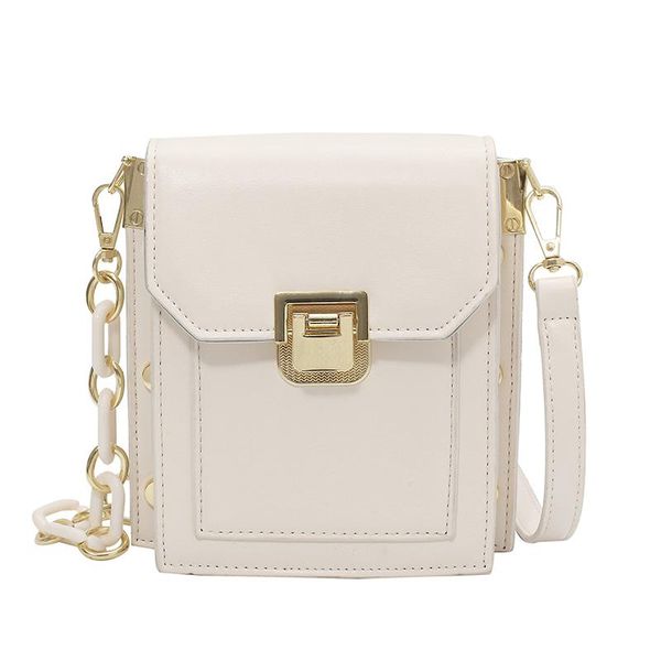 

evening bags fashion for women 2021 solid leather women's rectangular shoulder messenger bag luxury designer handbag