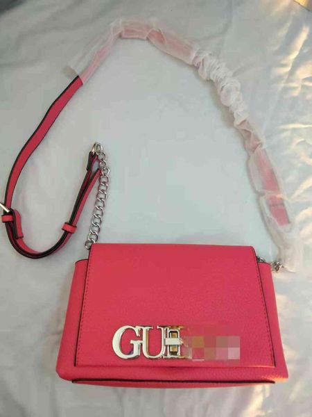 

2021 new guss bag women's organ letter chain single shoulder diagonal cross