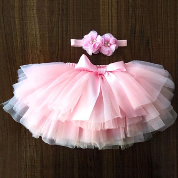 

skirts baby tutu skirt children's clothing cute mesh bow girls princess cake europe america birthday party 0-36 months, Blue