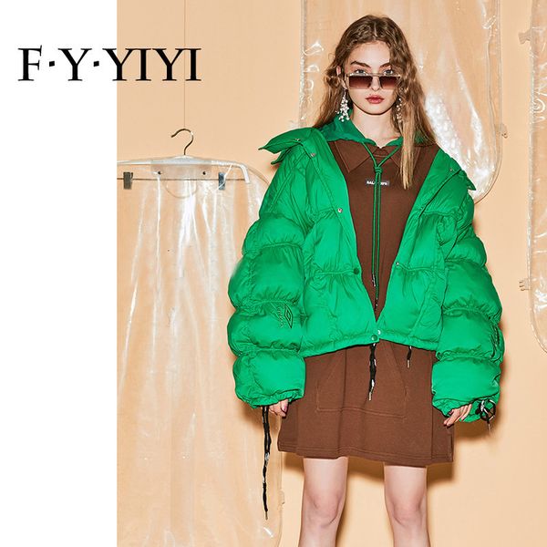 

down jacket short bread women's 2021 work coat fashion street korean warm, Black