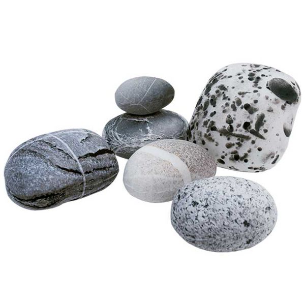 

pillow 6pcs plush toy kids simulated pebble stone for movie props home creative decor cushion doll child's gift