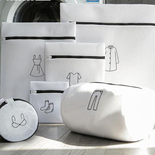 

laundry bags 6 sizes mesh bag polyester wash basket for washing machines bra