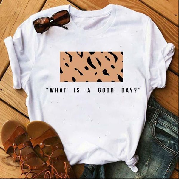 

leopard print t shirts women spring summer tees casual o neck short sleeve harajuku cool t shirt female, White