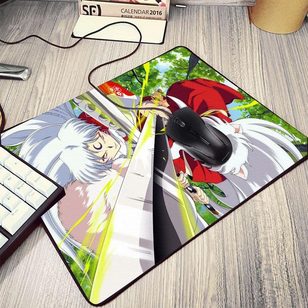 

mouse pads & wrist rests inuyasha and sesshoumaru cool animation mousepad computer pc gaming mousemat pad as mat for anime lovers friends